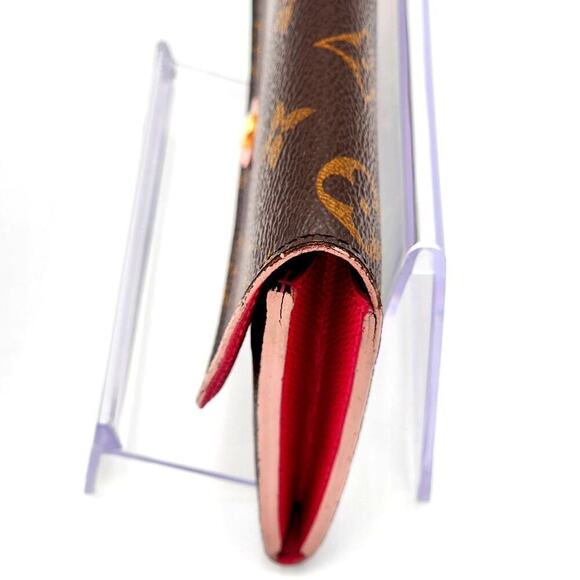 LOUIS VUITTON Monogram Canvas Blooming Flowers Emilie Wallet - Picture 5 of 16